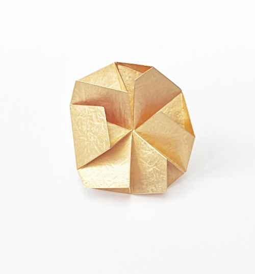 Sandel broche 6-eck